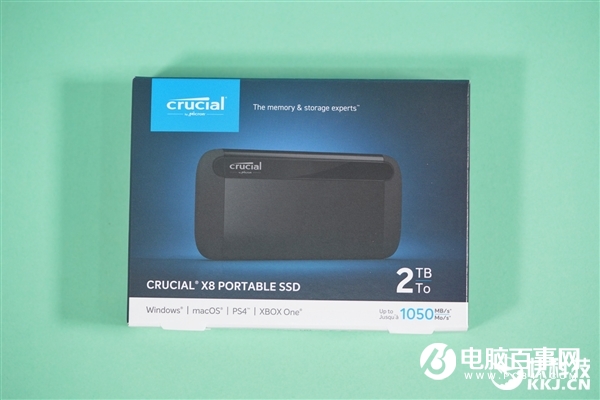 速度达1GB/s!英睿达X8移动SSD 2TB图赏:4寸手机大小