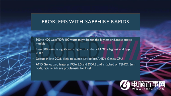 Intel 10nm+++至强细节:56核心、DDR5内存、400W功耗