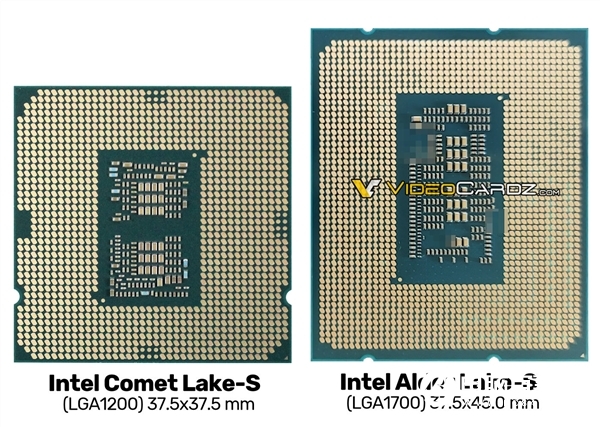 首次10nm!Intel 12代桌面酷睿真身首曝:LGA1700新接口坐实