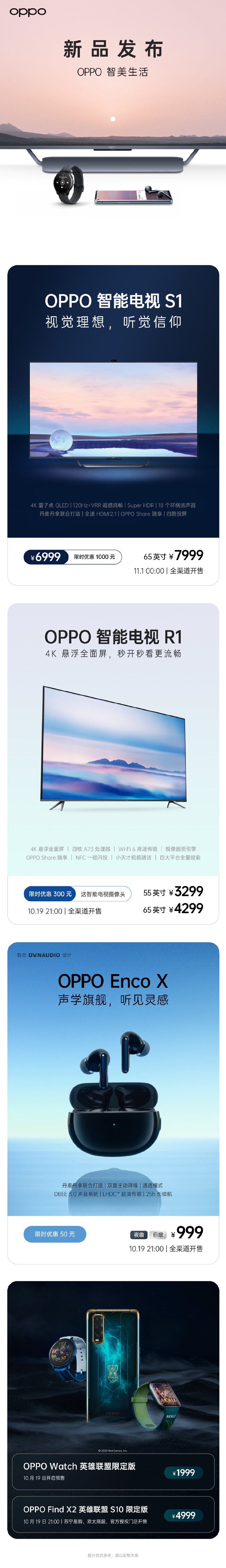 OPPO万元全家桶发布:一张图看懂