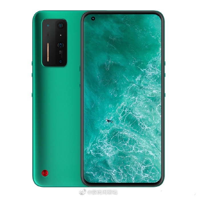 坚果 R2 渲染图流出:曲面单孔屏 + 后置矩阵镜头