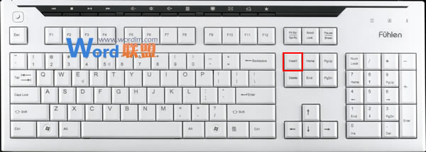 word文字覆盖 解决Word2013中输入文字时覆盖旧文字的问题