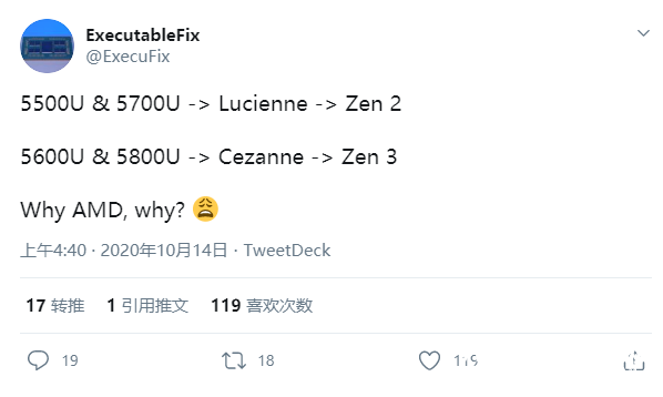 Zen3锐龙5 5600U APU全面提速:Zen2改名再战、型号混乱