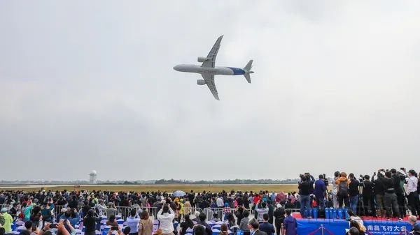 江西联通5G助力C919国产大飞机全球首秀
