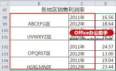 excel坐标轴刻度设置 使用Excel2010绘制坐标轴刻度多级标签的方法