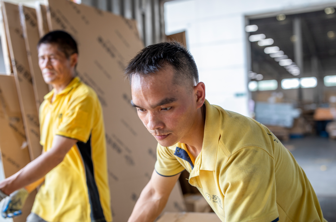 双十一看苏宁物流如何实现大件家居收货自由