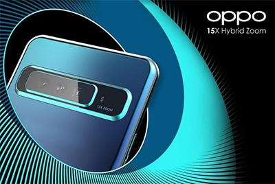 15倍混合光学变焦:OPPO新半圆弹出式手机专利图曝光