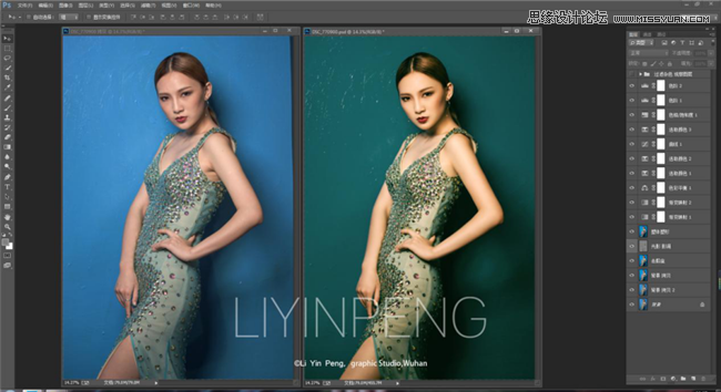 PS调出室内人像照片唯美的时尚大片效果