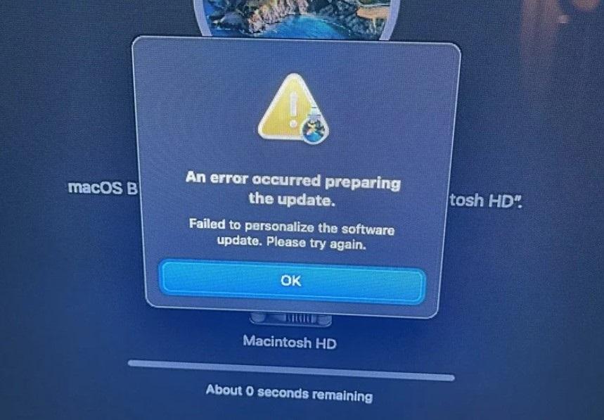 苹果 M1 Mac 上重装 macOS 出现错误,官方提供解决方法
