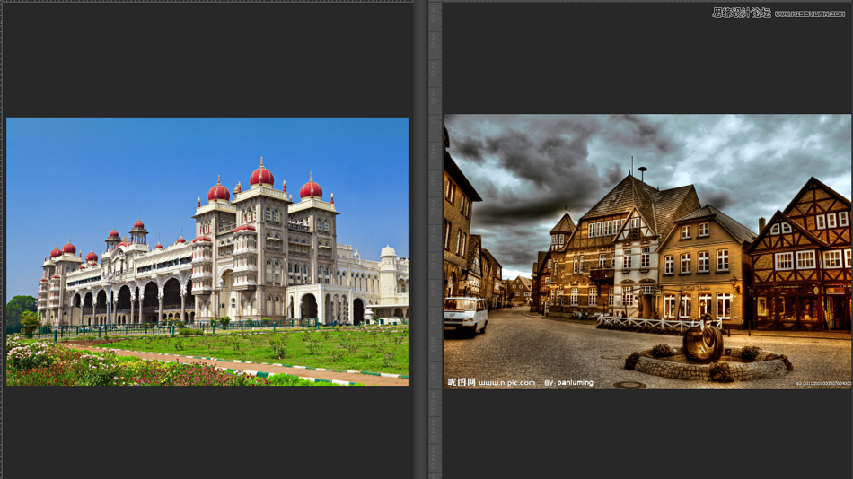 PS调色教程中详解匹配颜色工具使用