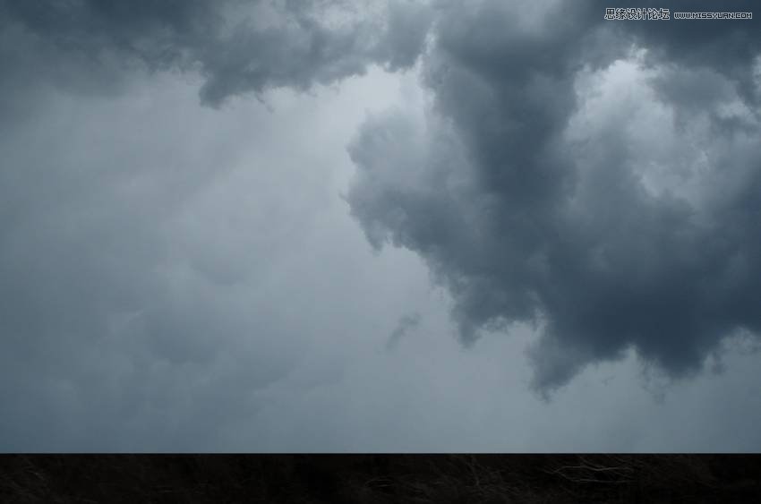 PS合成哥特风格的女巫场景图