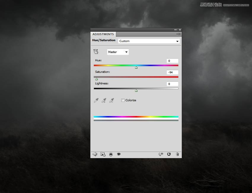 PS合成哥特风格的女巫场景图