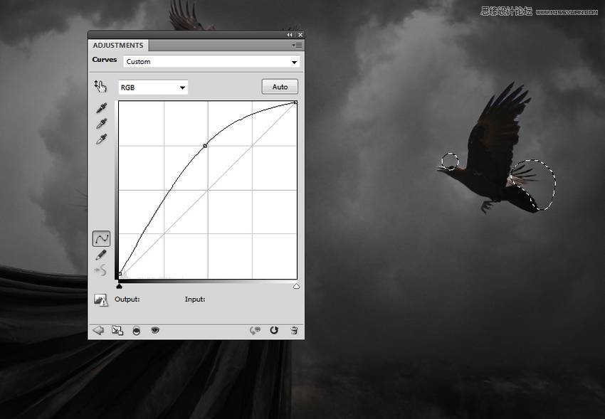 PS合成哥特风格的女巫场景图