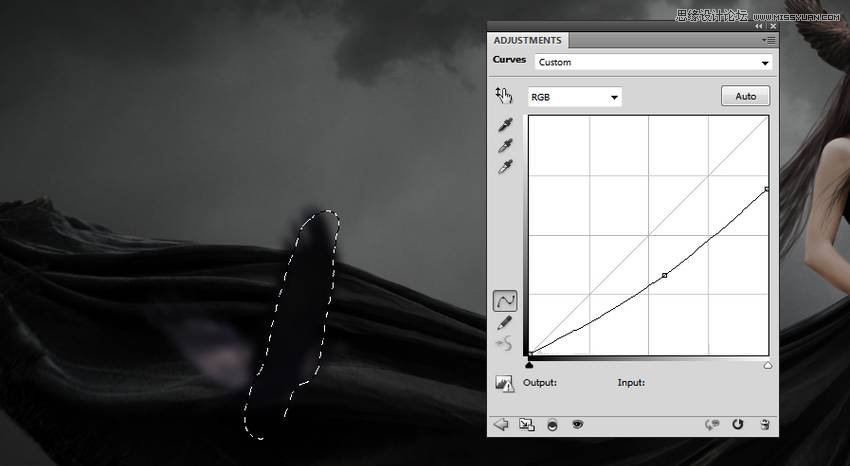 PS合成哥特风格的女巫场景图