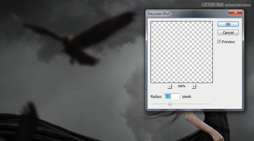 PS合成哥特风格的女巫场景图