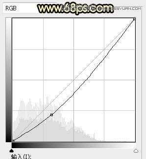ps给外景草地美女添加夕阳光效效果