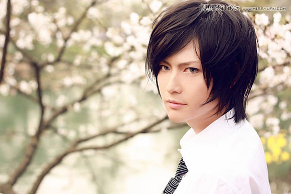 PS结合SAI给男生照片转手绘艺术效果