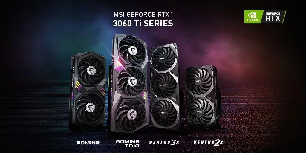 微星发布 RTX 3060 Ti 系列显卡：魔龙售价 3999 元