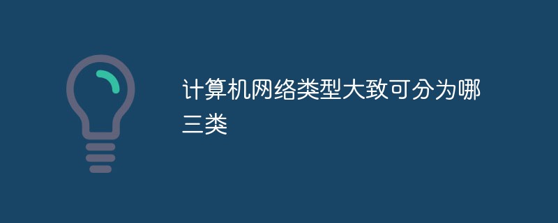 计算机网络类型大致可分为哪三类