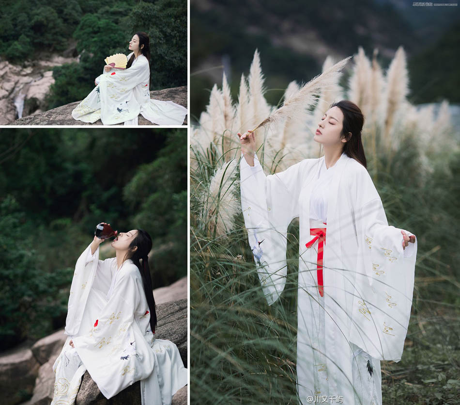 用ps把古装写真照片去除多余的元素