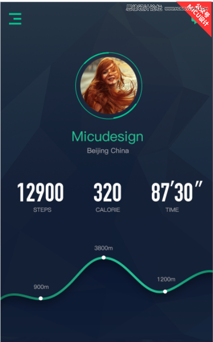 PS制作丰富多彩的晶格化界面效果