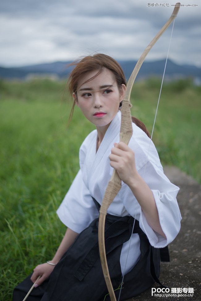 PS调出人像照片后期甜美通透肤色效果