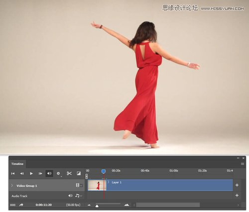 ps合成创意风格的人像幻影效果