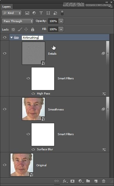 PS详解老年人皮肤美白修饰教程