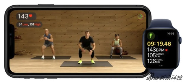 苹果 Fitness+ 即将上线:9.99 美元 / 月,新购买 Apple Watch 用户可免费试用三个月