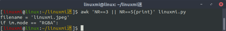 Linux常用命令 awk 入门基础教程