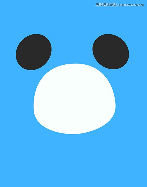 用PS绘制萌萌可爱的3D卡通熊猫