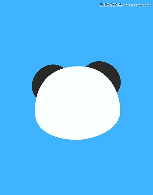 用PS绘制萌萌可爱的3D卡通熊猫