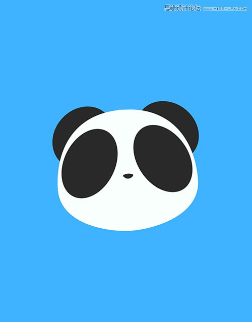 用PS绘制萌萌可爱的3D卡通熊猫
