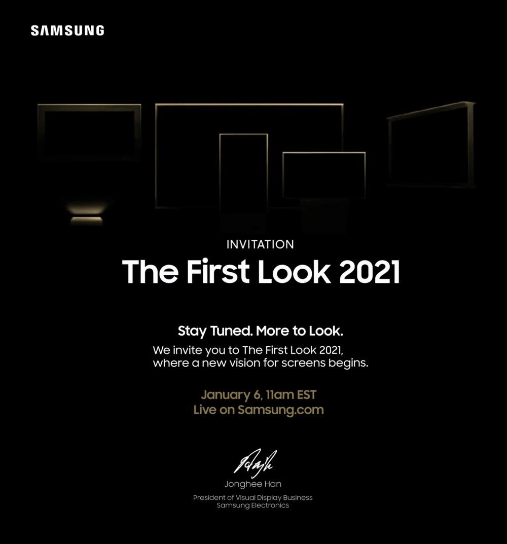 三星 The First Look 2021 活动将于 1 月 7 日举行