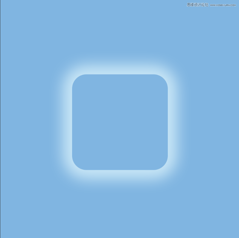 用PS合成蓝色立体风格的APP图标