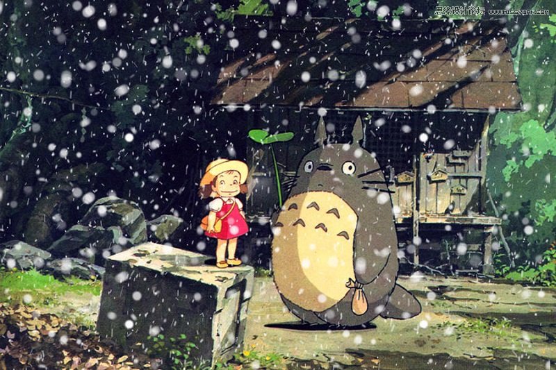 两种方法用PS制作超酷的下雪效果