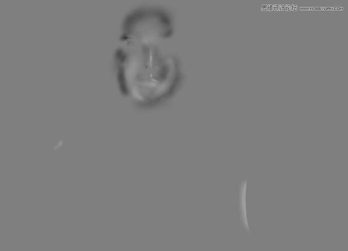 用ps给欧美打伞的人像照片添加夜景效果