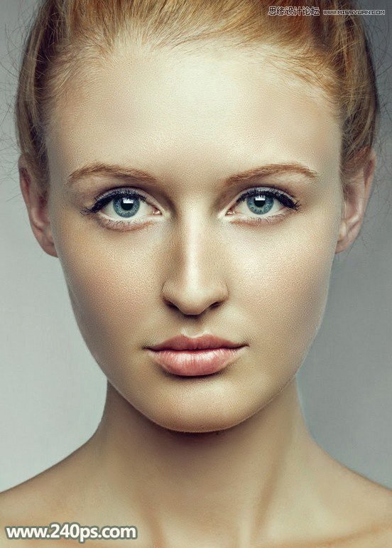 PS给人像照片后期祛斑和精细磨皮