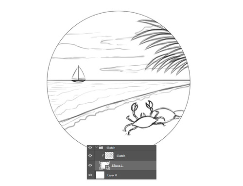 用PS给同一张照片转换成不同的场景效果