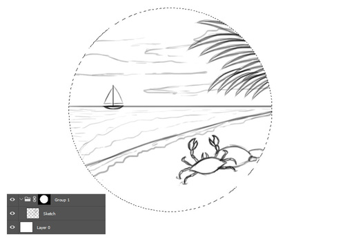 用PS给同一张照片转换成不同的场景效果