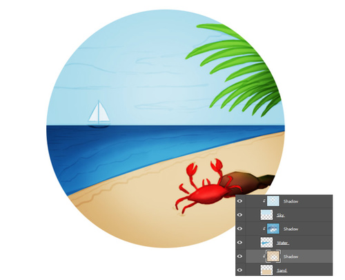 用PS给同一张照片转换成不同的场景效果
