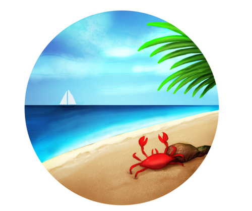 用PS给同一张照片转换成不同的场景效果