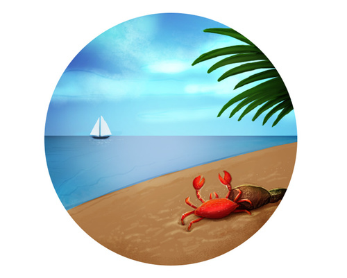 用PS给同一张照片转换成不同的场景效果