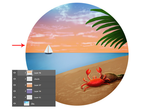 用PS给同一张照片转换成不同的场景效果