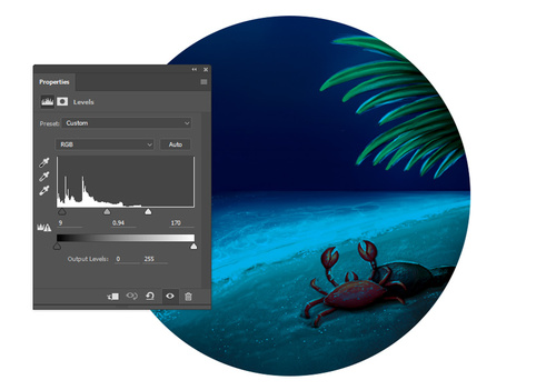 用PS给同一张照片转换成不同的场景效果
