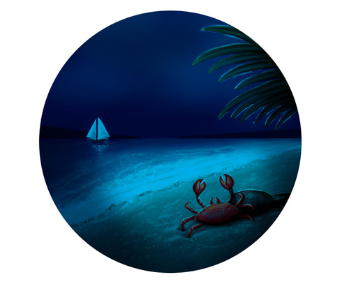 用PS给同一张照片转换成不同的场景效果