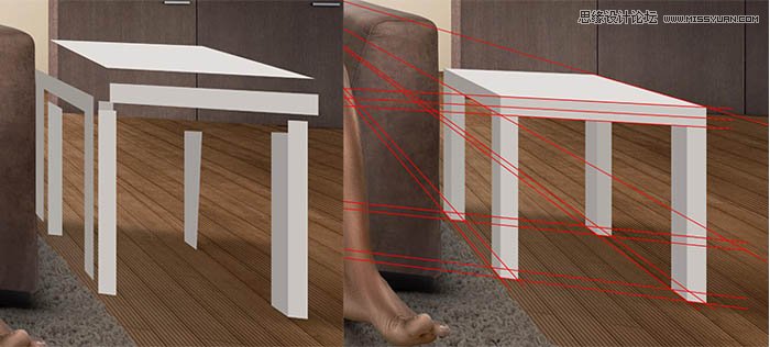 PS详细解析海报设计中的透视原理