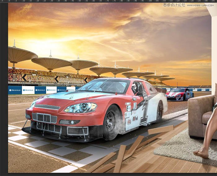 PS详细解析海报设计中的透视原理