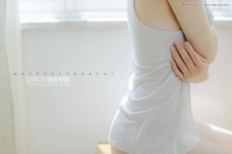 PS调出夏季美女私房照暖色艺术效果