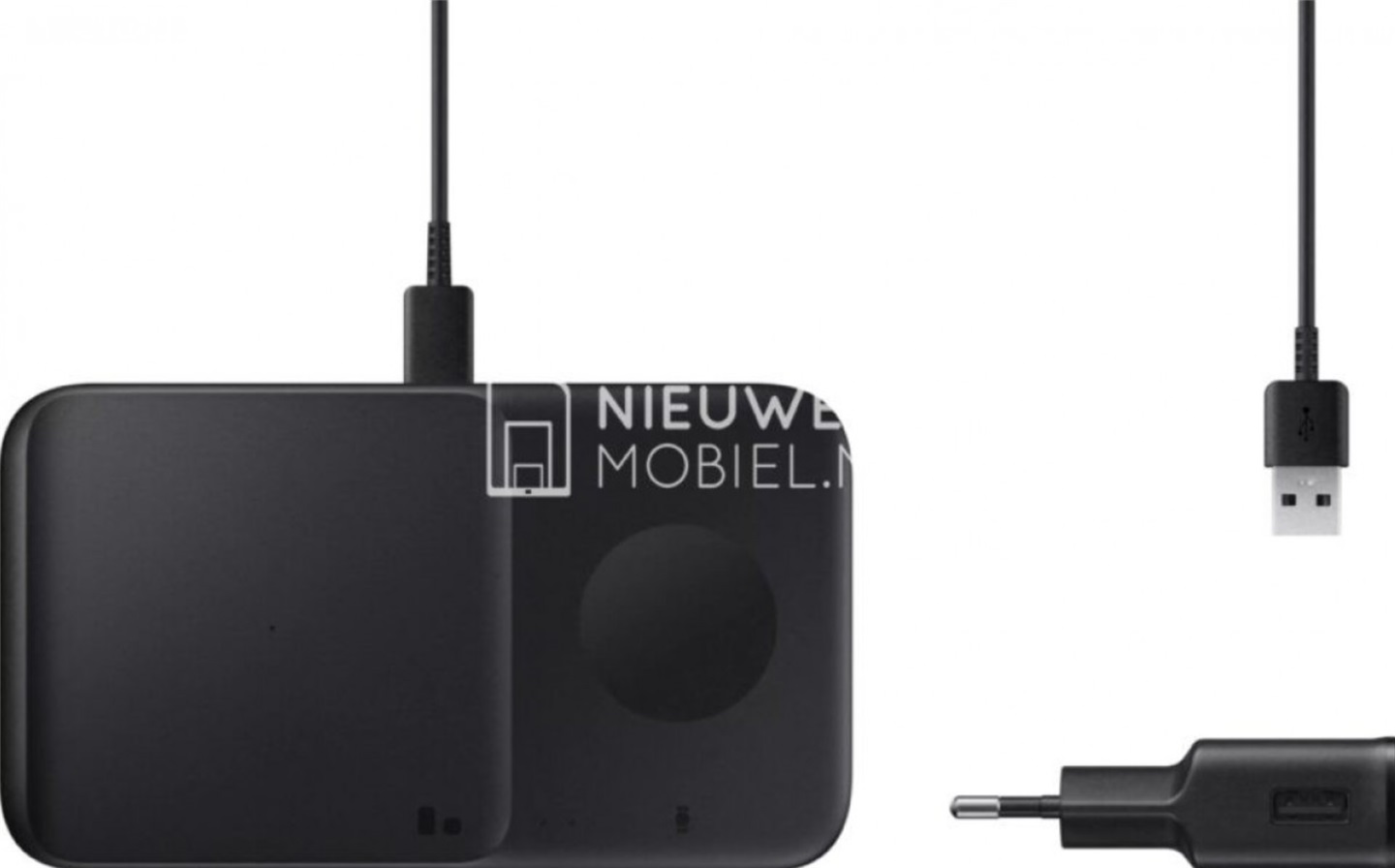 三星无线充电板 Duo2 / Pad2 曝光：黑白两色 + USB-C 接口